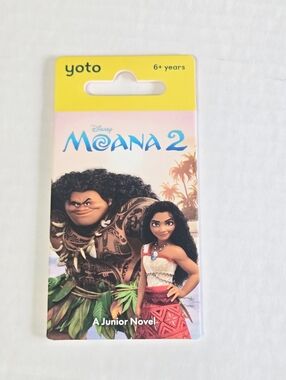 Yoto Card Disney Moana 2 Junior Novel Audio Story Kids 6+ New Sealed